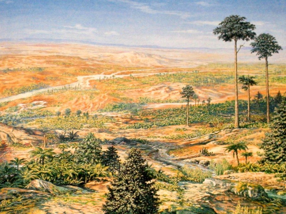 Плауны Палеозойская Эра