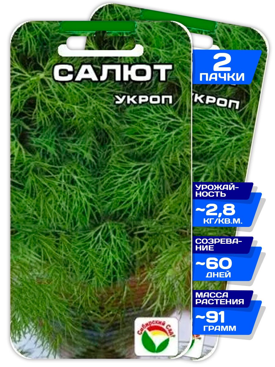 Семена укроп салют