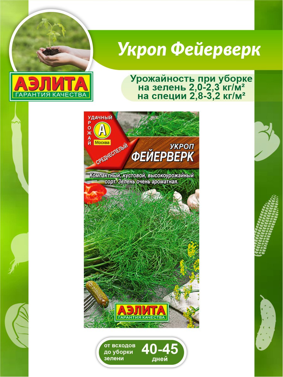 Семена укропа для посадки