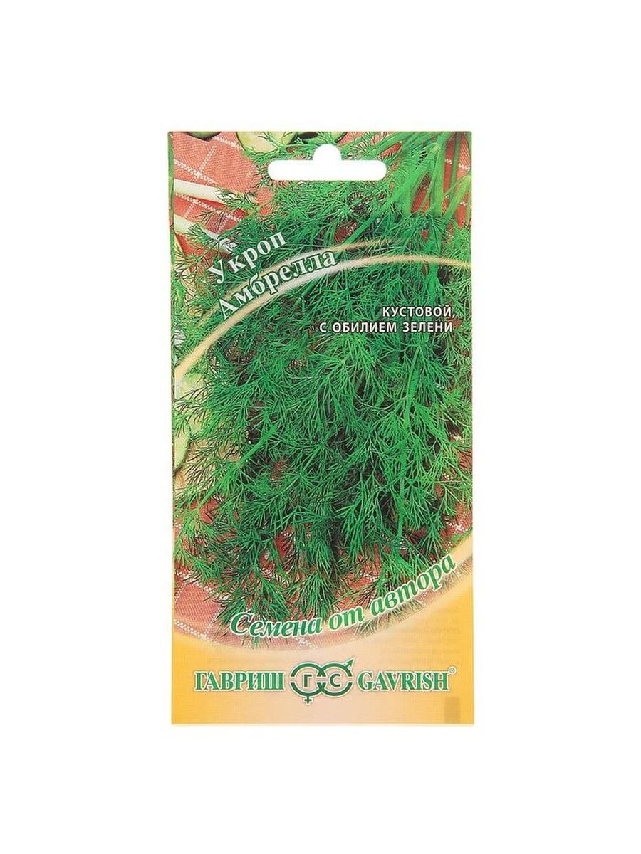 Семена Гавриш дуэт укроп Преображенский+укроп Ржеуцкий 4 г