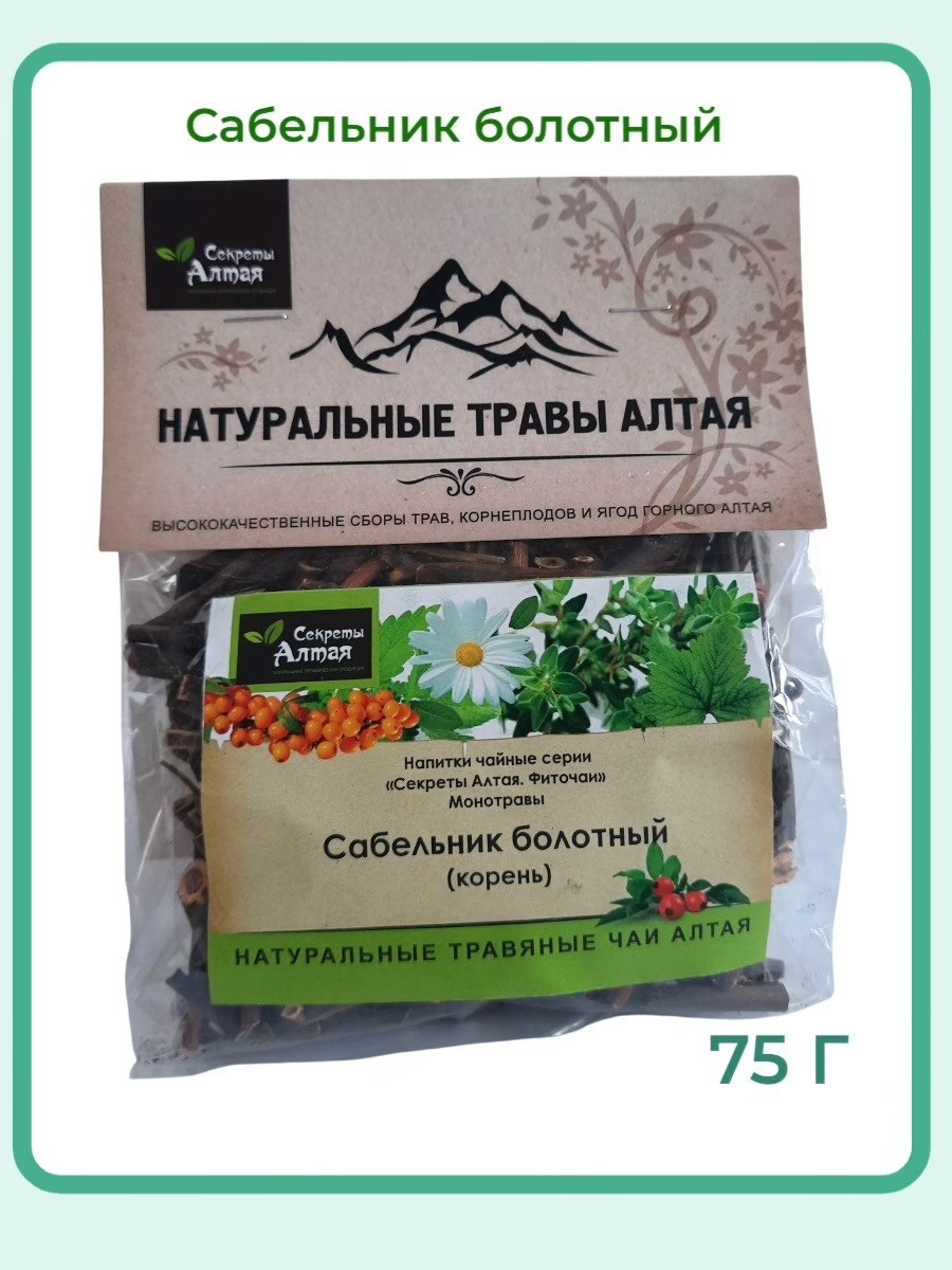 Сабельник болотный побег