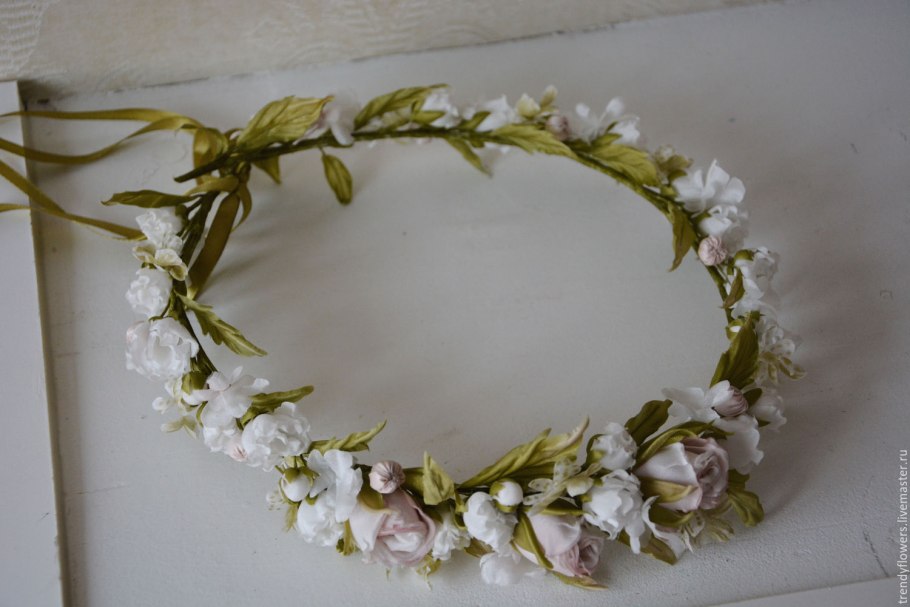 Украшения из цветов