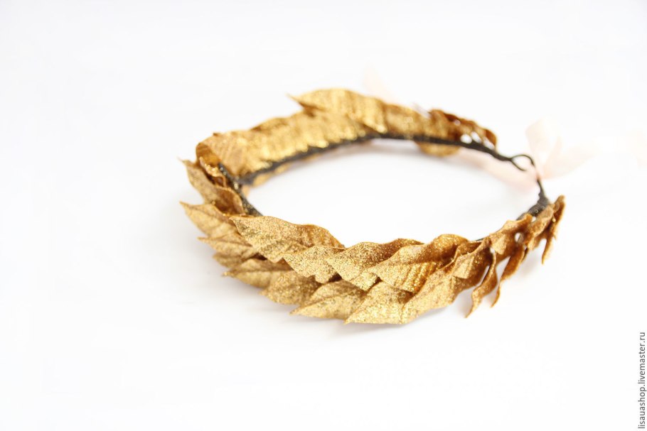Цветочный венок на голову