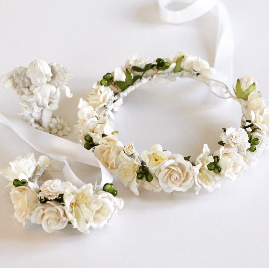 Венок из цветов