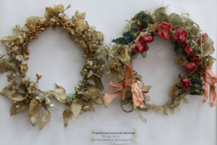 Круглая рамка из зелени