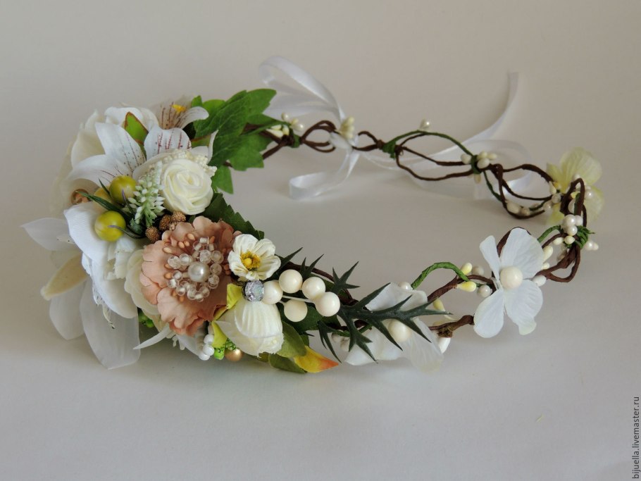 Золотой венок древняя Греция сбоку