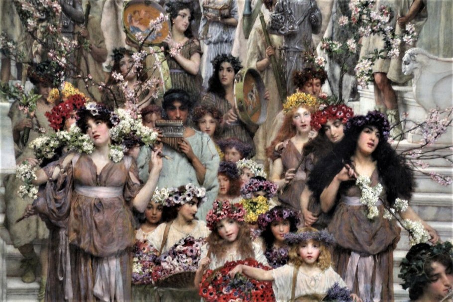 Венок из цветов