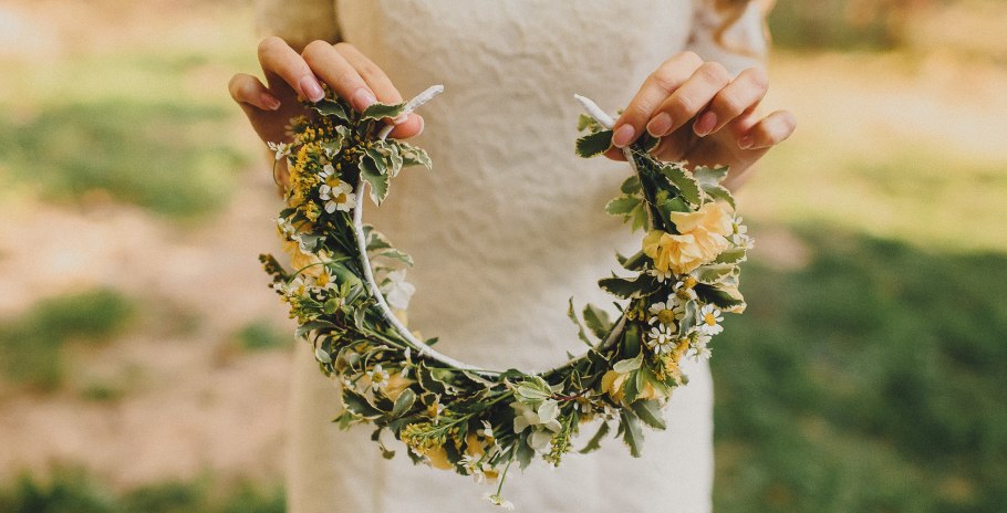 Свадебный венок
