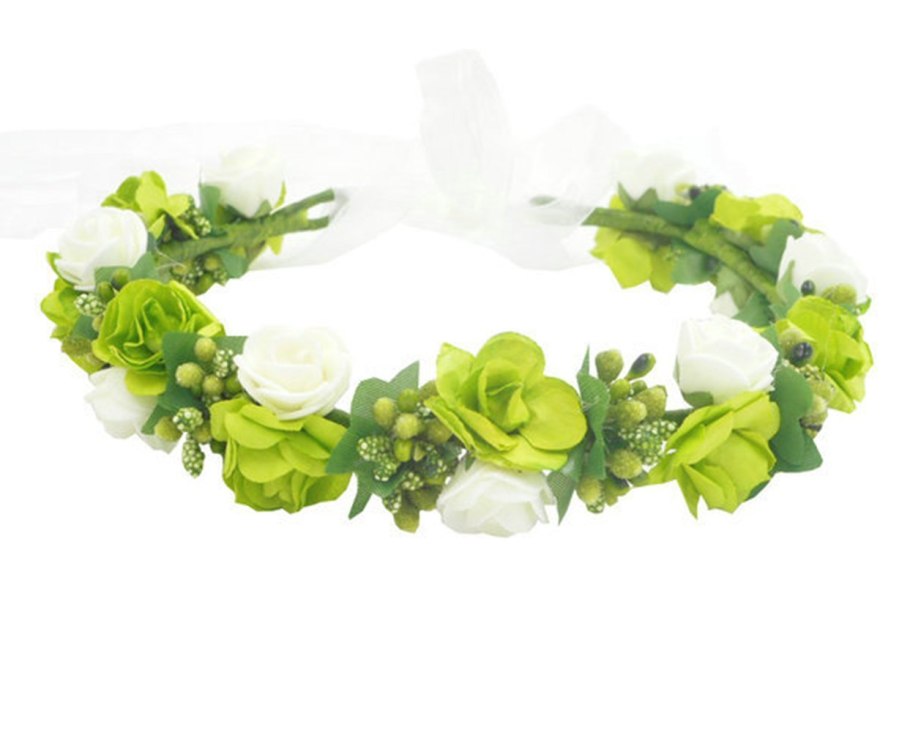Венок из цветов на голову