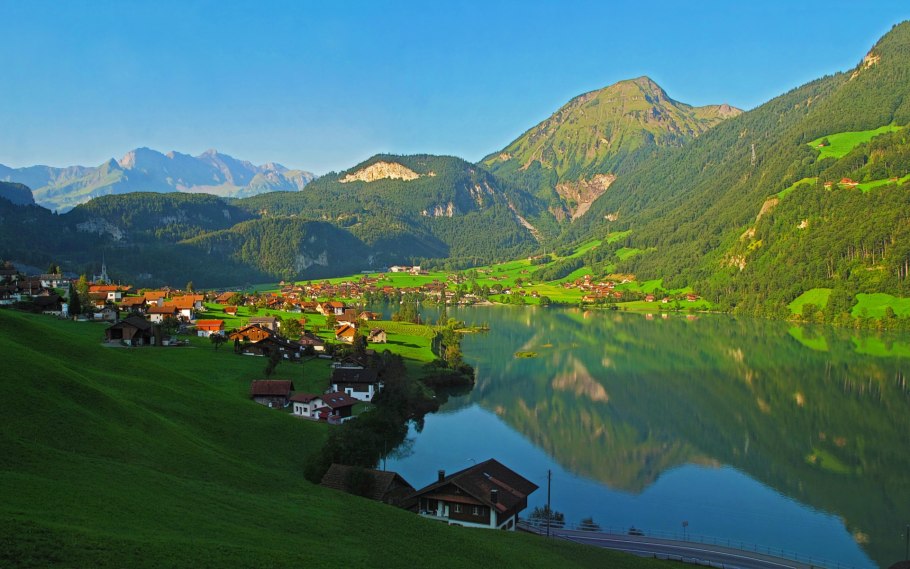 Озеро Лунгерн Швейцария