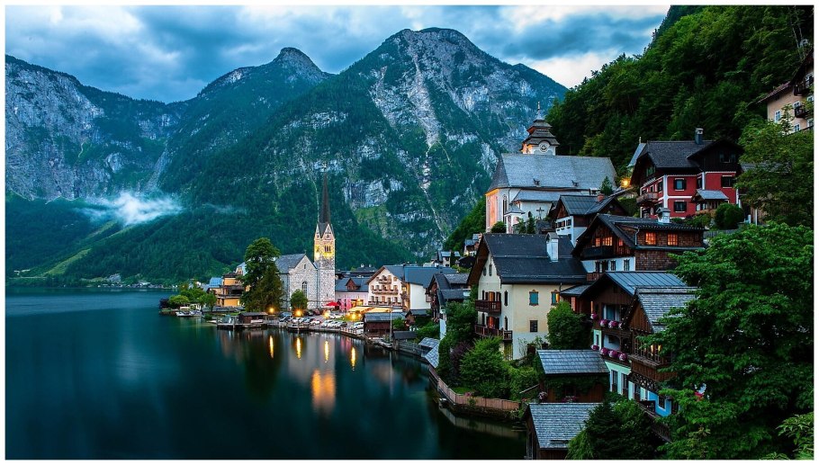 Австрия озеро Гальштат