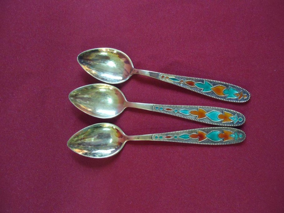 Ложка серебро 875пр