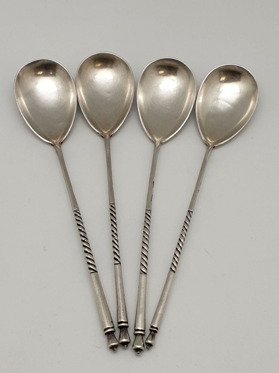 Чайная ложка 84 проба серебро, 1845 г.