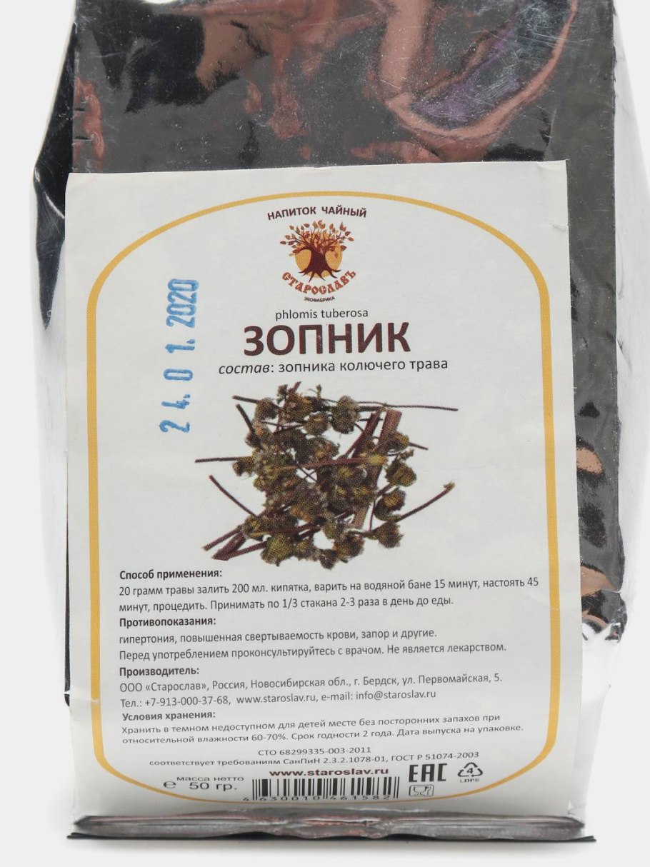 Зопник Альпийский иллюстрация