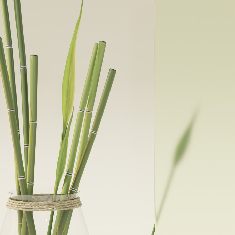 Бамбуковая стена