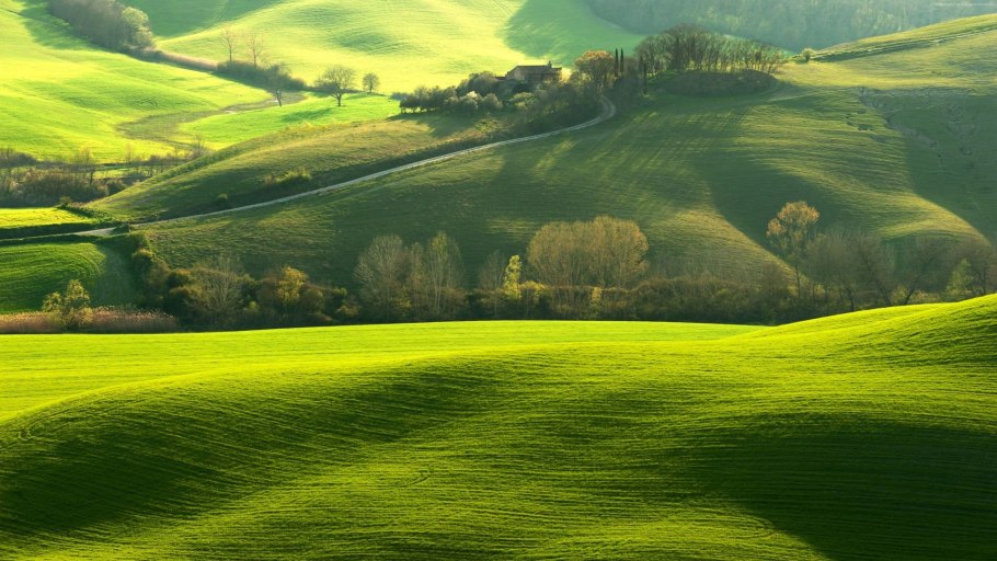 Green Hills зеленые холмы Ирландии