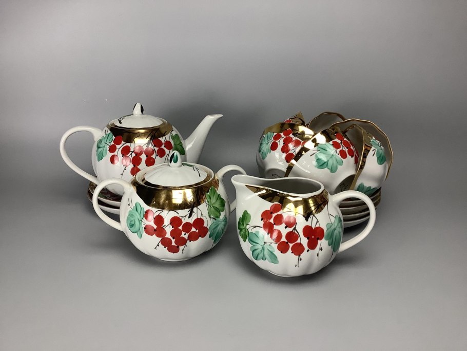 Сервиз чайный ЛФЗ красная смородина