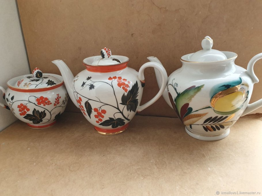 Чайный сервиз фабрика Гарднер Вербилки