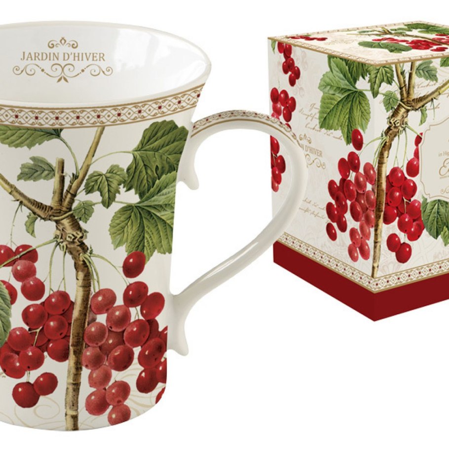 Easy Life / тарелка десертная 20см "красная смородина"