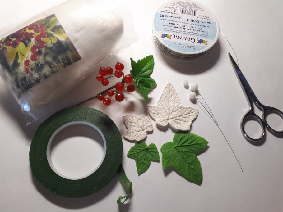 Ягодки из фоамирана