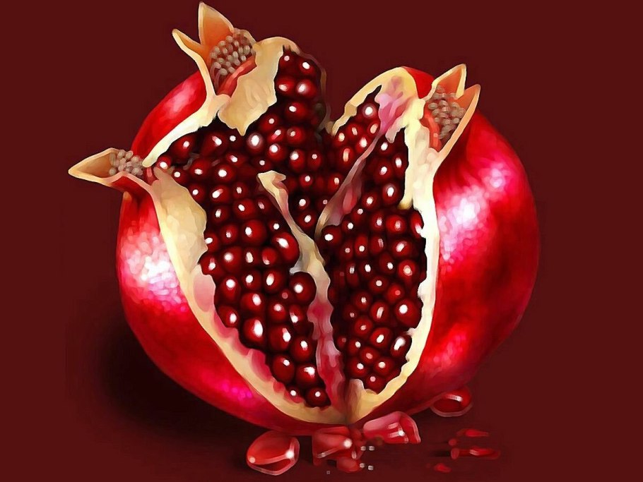 Лопнувший гранат