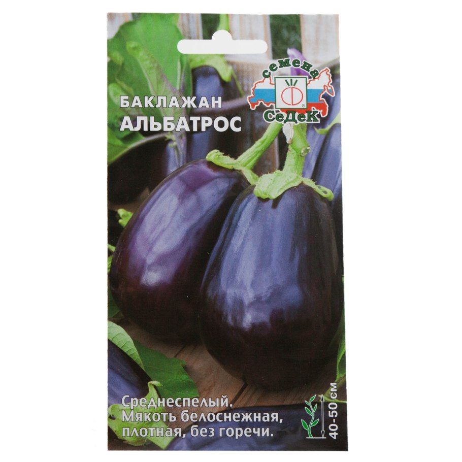 Баклажаны сорт Альбатрос