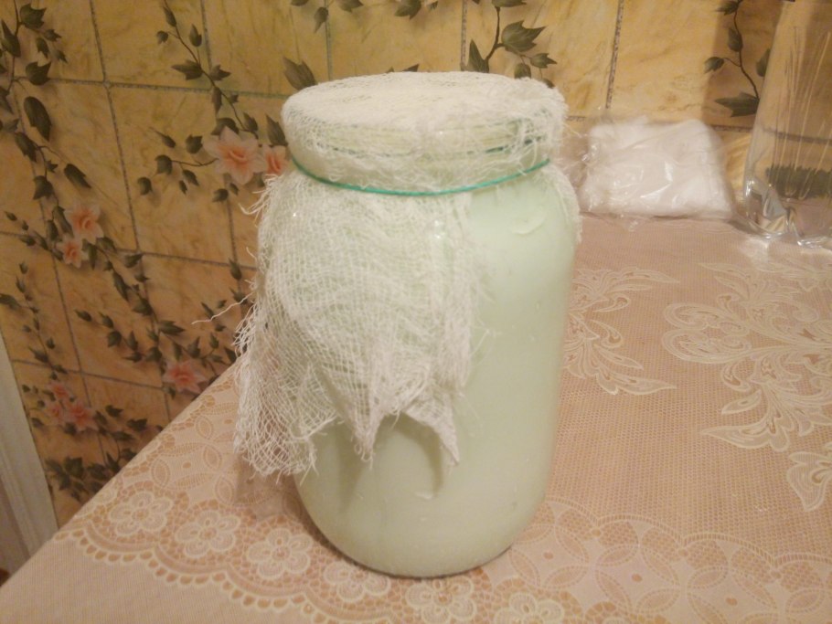 Молочный грибок на бутылочках