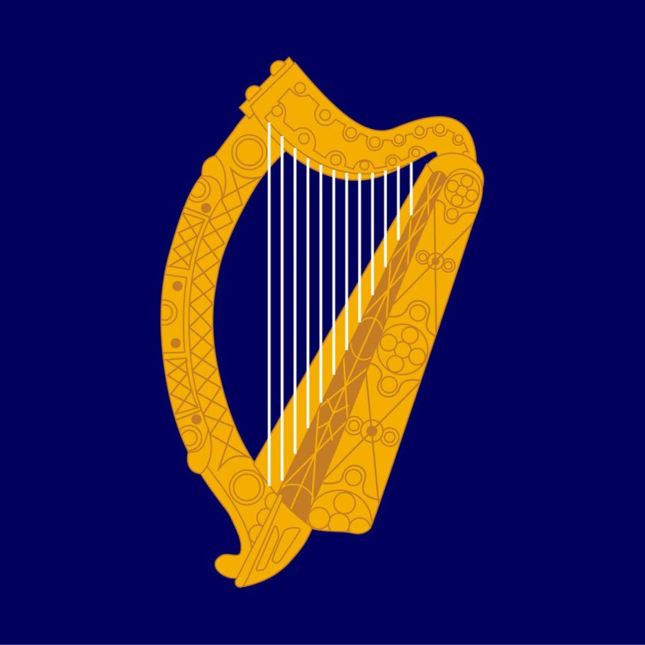 Арфа символ Ирландии