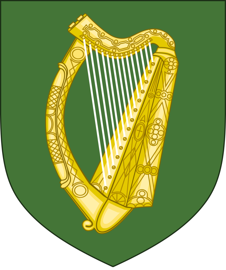 Арфа символ Ирландии