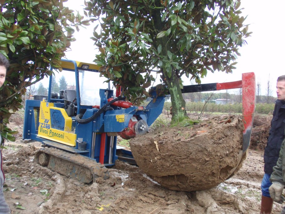 Корчевание экскаватор JCB