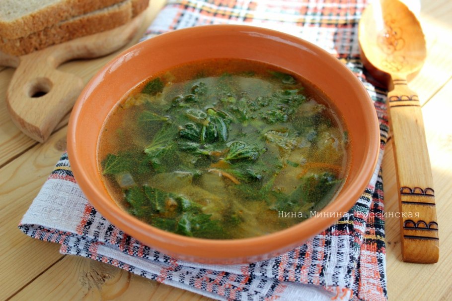 Из Весенняя зелень блюда