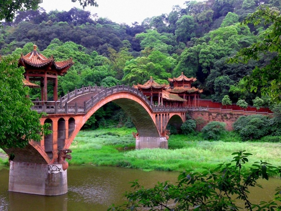 Мост Лэшань, Сычуань