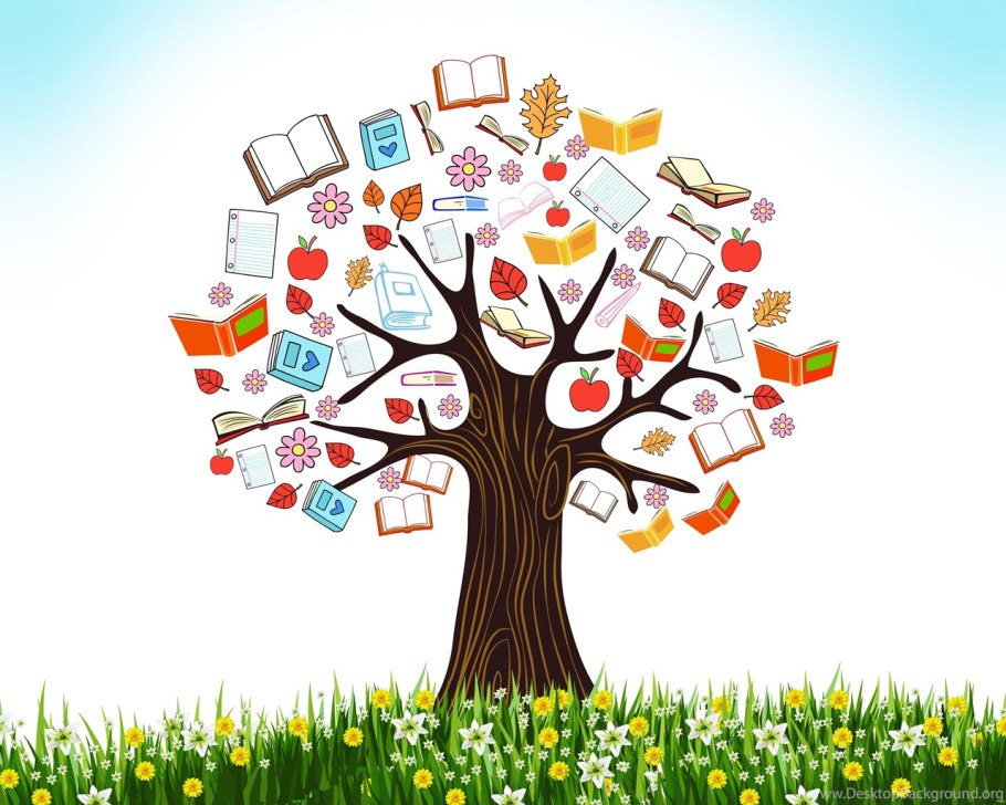 Дерево с книжками