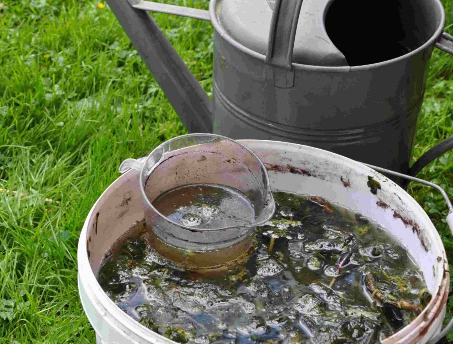 Травяной настой для огорода