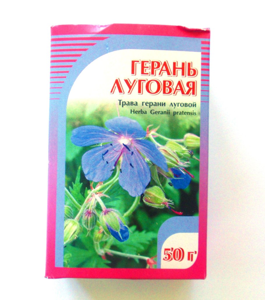 Герань Луговая трава 50г