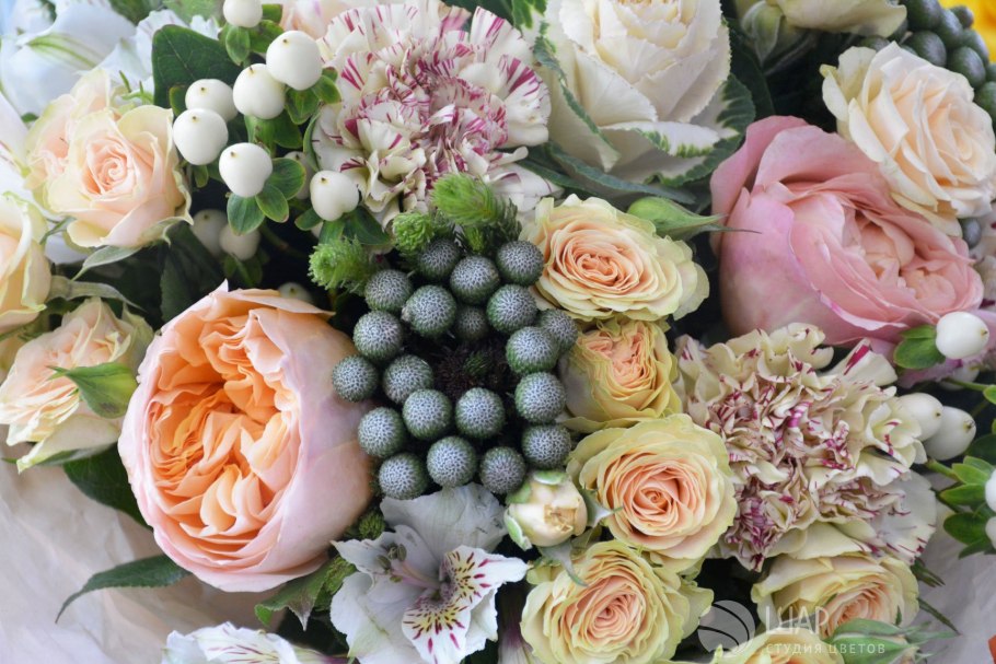 Букет "розы Остина"