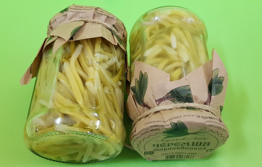 Черемша в маринаде