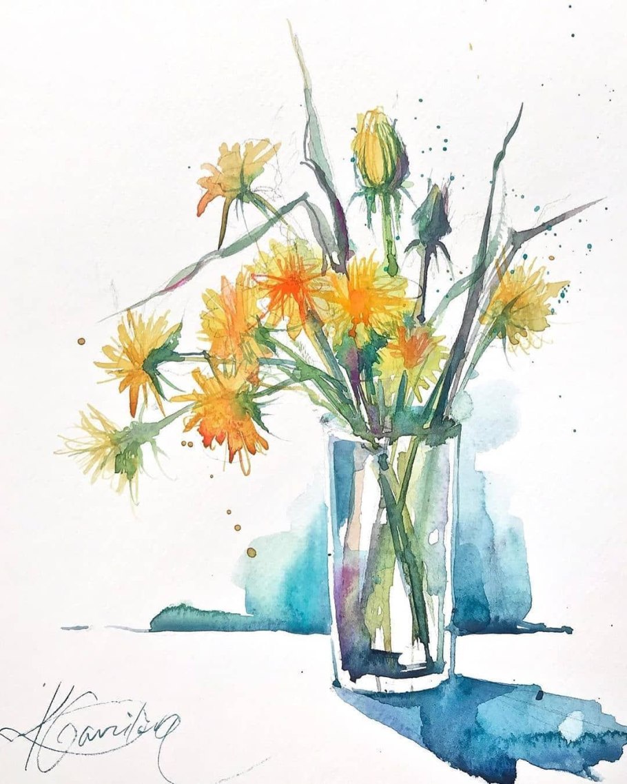 Настасья Корзунова акварель