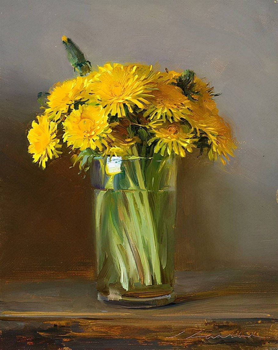 Зинаида Ведешина одуванчики