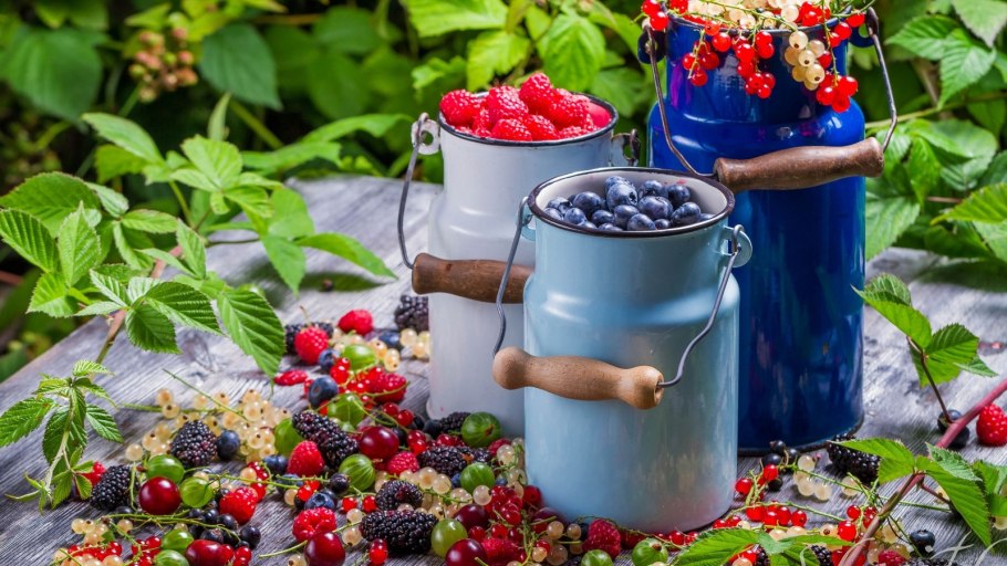 Дачные ягоды