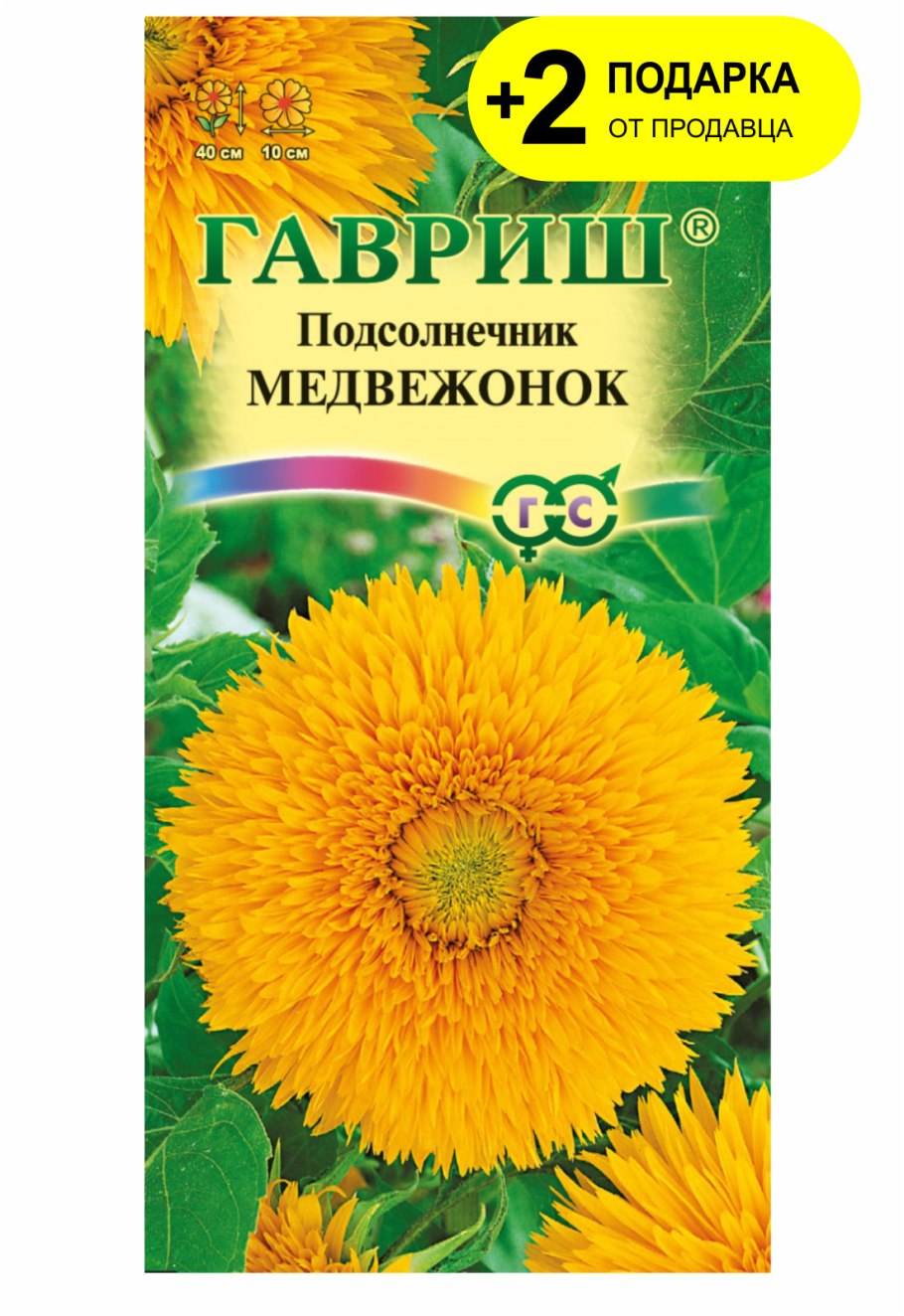 Подсолнечник Медвежонок Тедди