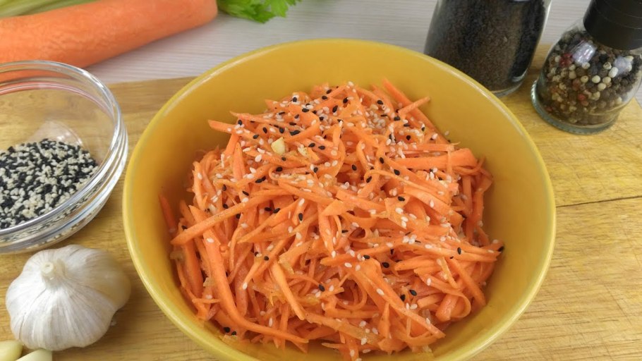 Морковь ча по-корейски