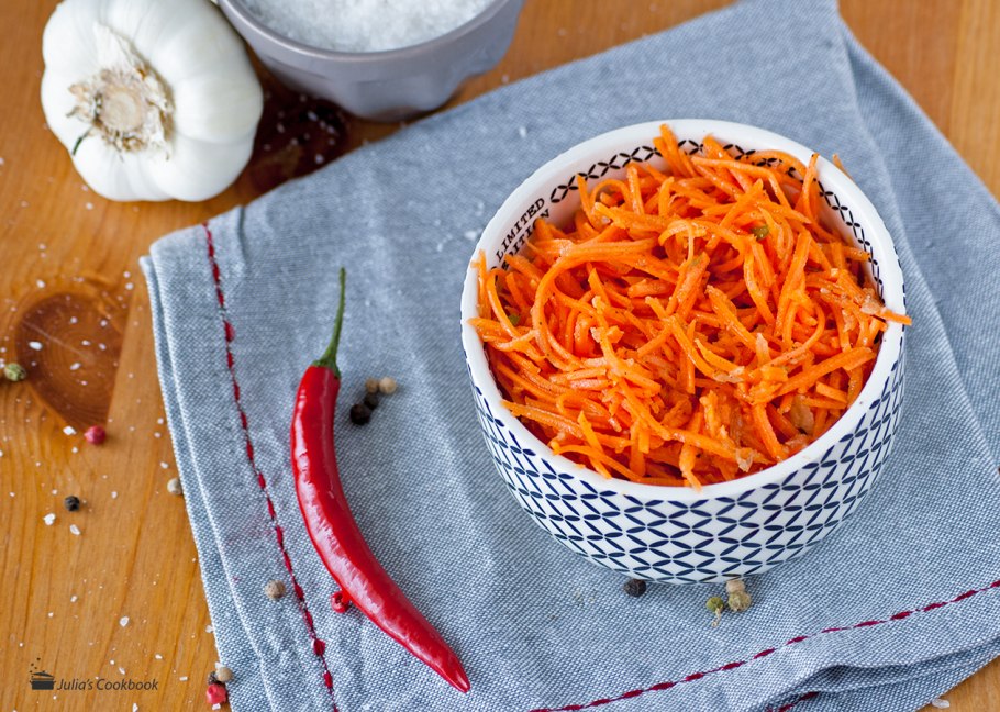 Морковь по-корейски