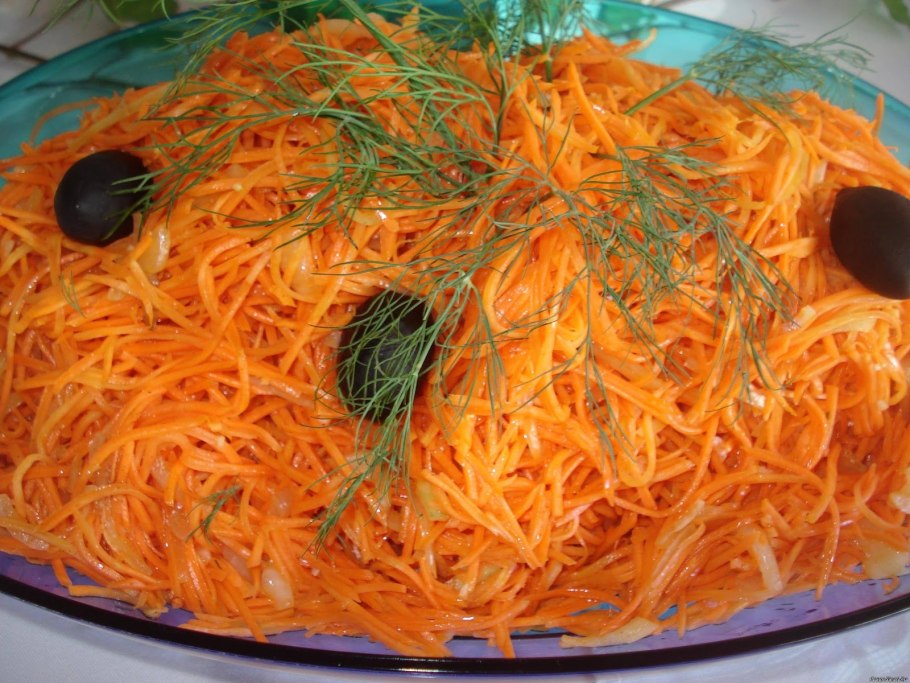 Морковный салат