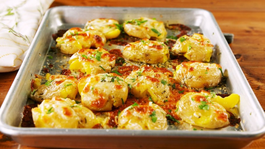 Картофель черри с розмарином