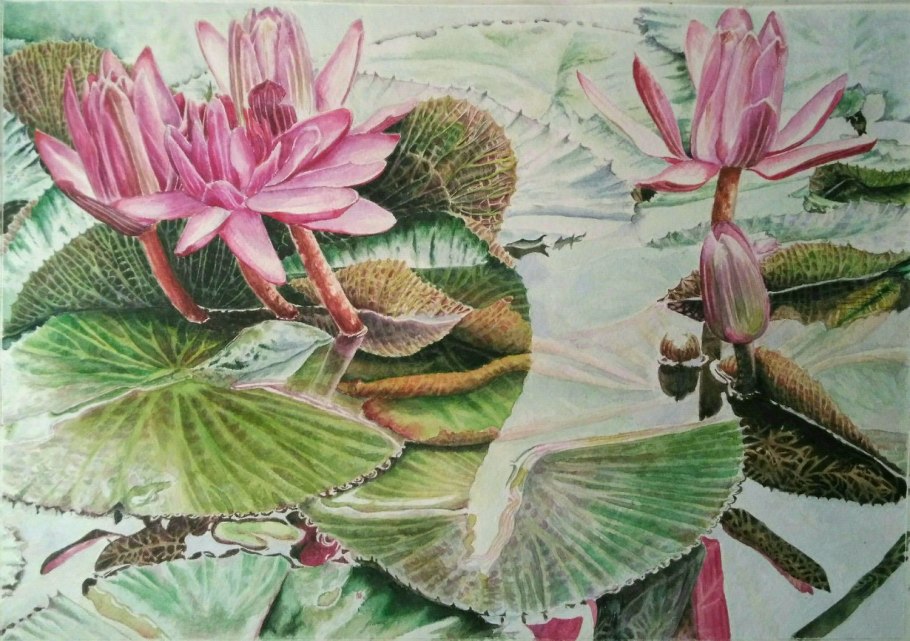 Кувшинки Wall deco