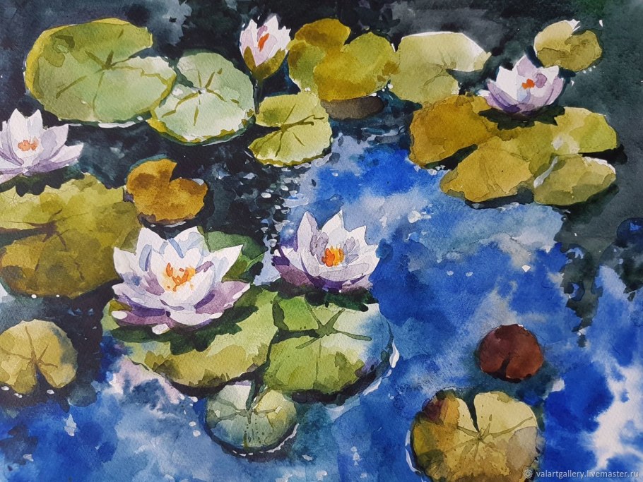 Клод Моне кувшинки картина
