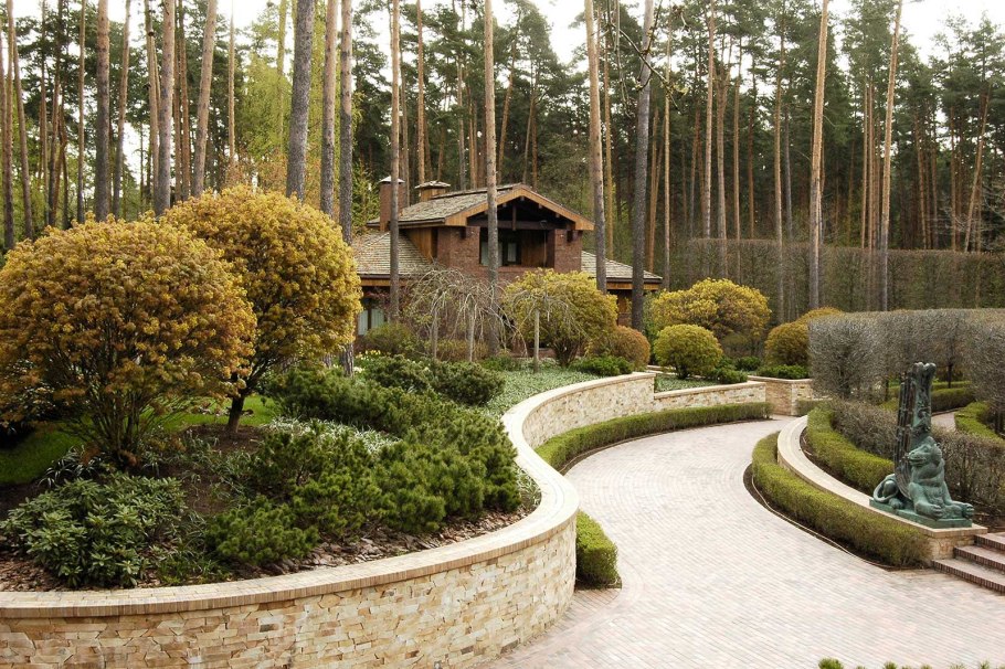 Территория сады Майендорф