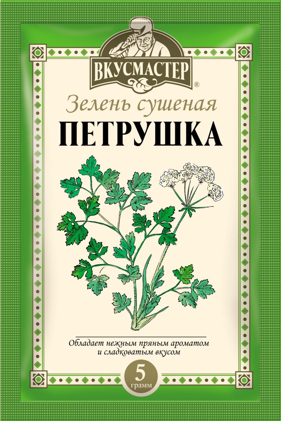 Вкусмастер петрушка зеленая сушеная 5г*150