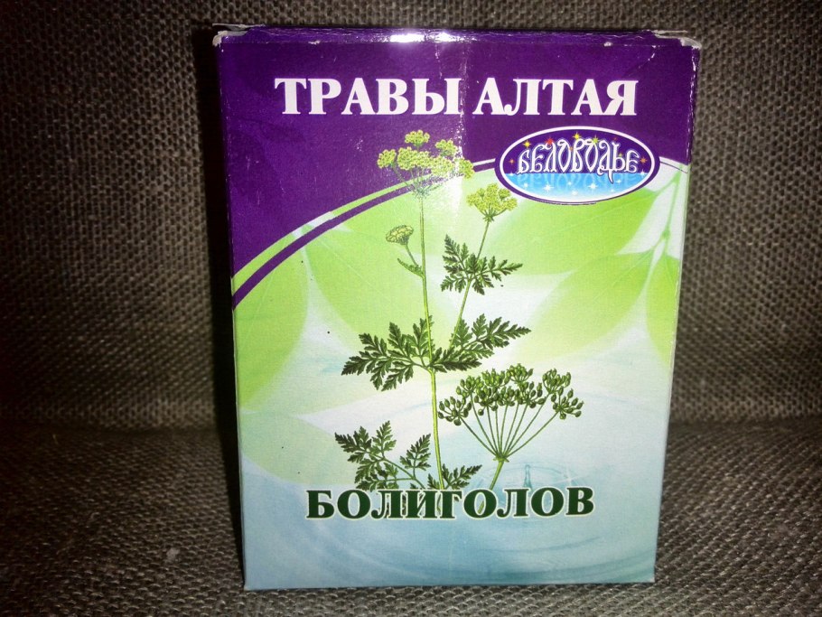 Болиголов настойка